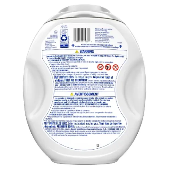 Tide Odor Refresh Power Pods Laundry Detergent - Free & Gentle - 45ct image {10}