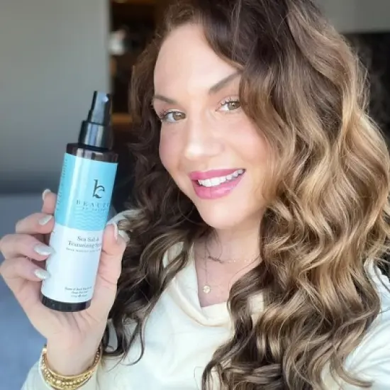 Beauty by Earth Sea Salt Spray Hair Texturizer, 6 oz image {8}
