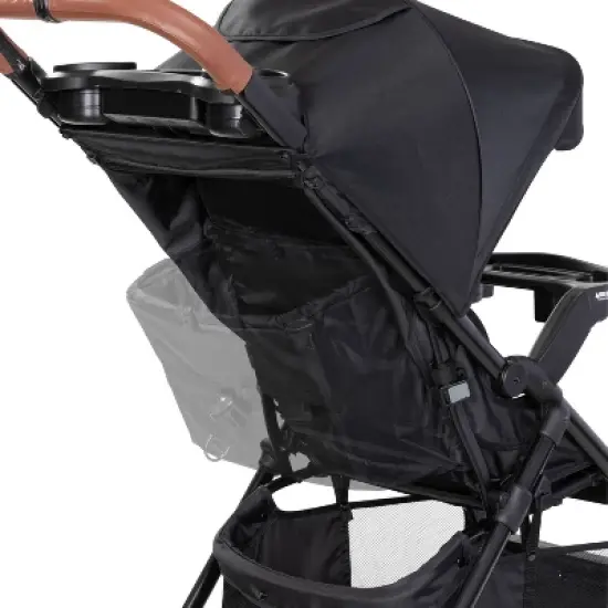 Baby Trend Passport Cargo Travel System with Lightweight EZ Lift 35 Plus Infant Car Seat - Black Bamboo image {11}