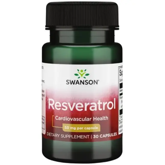 Swanson Resveratrol 50 mg 30 Capsules image {5}