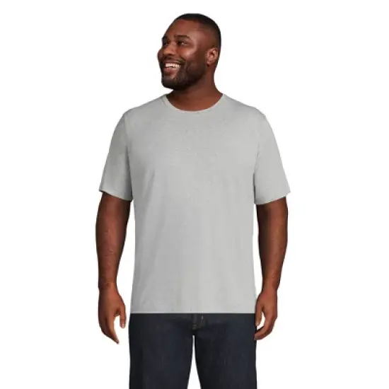 Lands' End Men's Short Sleeve Supima Tee image {3}
