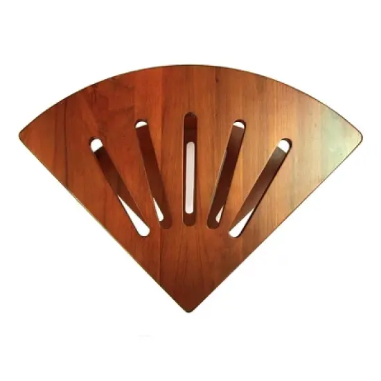 Oceanstar Corner Spa Bench Seat with Storage Shelf. image {3}