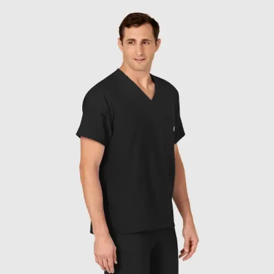 Wink W123 Men's V-Neck Scrub Top image {2}