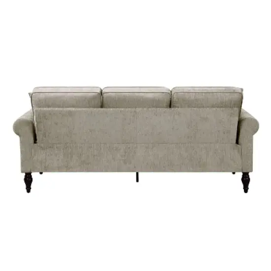 Evok Contemporary Chenille Upholstered Sofa - miBasics image {5}