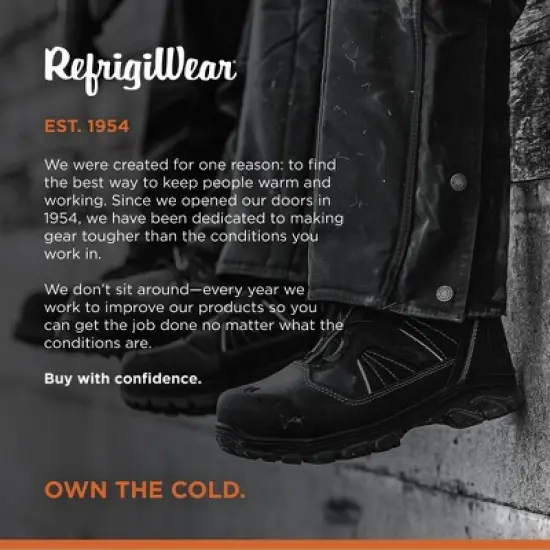 RefrigiWear Men's Extreme Hiker Waterproof Insulated Boots with BOA Fit Lacing System image {5}