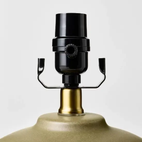 Ceramic Lamp Base Green - Threshold&trade; designed with Studio McGee image {3}
