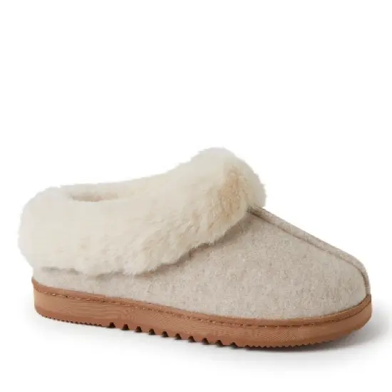 Dearfoams Women's Chloe Soft Knit Clog Slippers image {7}