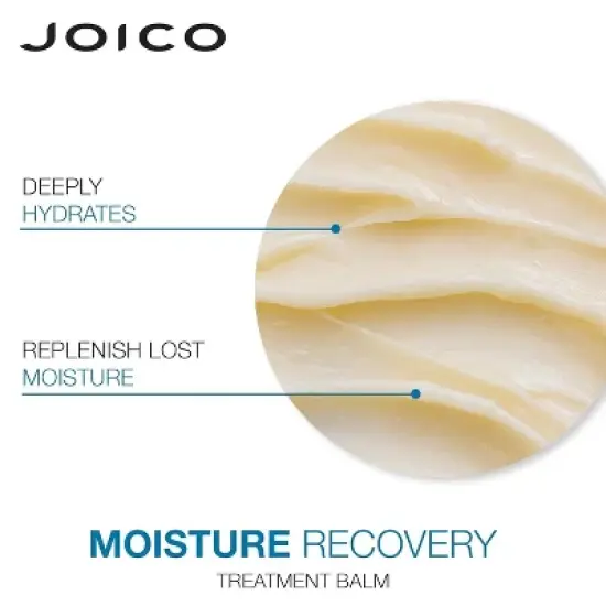 Joico Moisture Recovery Treatment Balm (8.5 oz) For Thick, Coarse, Dry Hair | Replenish Moisture | Restore Smoothness & Elasticity image {4}
