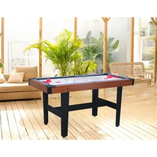 YONWAY 48&Prime; 3-in-1 Multi Game Table - Combo Game Table Set - Billiards/Pool, Glide Hockey and Table Tennis for Home, Game Room, Friends and Family image {4}