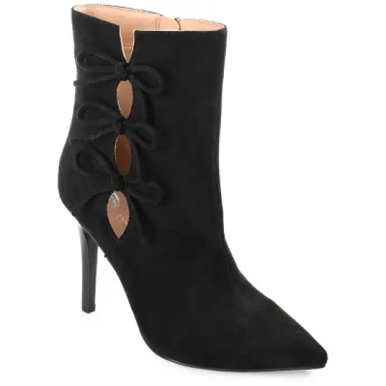 Journee Collection Womens Deandra Tru Comfort Foam Inside Zip Stiletto Booties image {9}