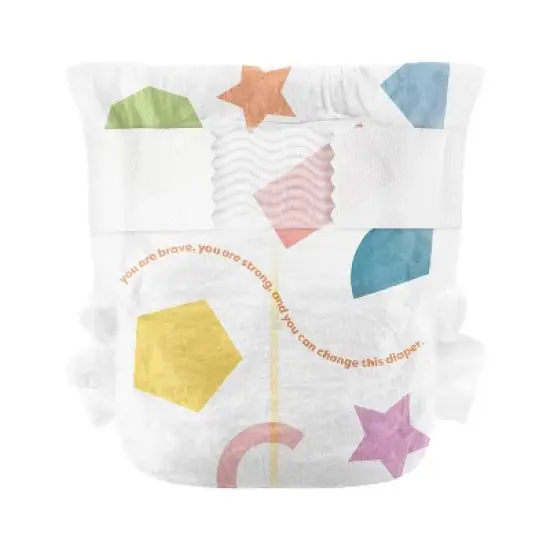 Babyganics Disposable Diapers Box - Size 1 - 80ct image {2}