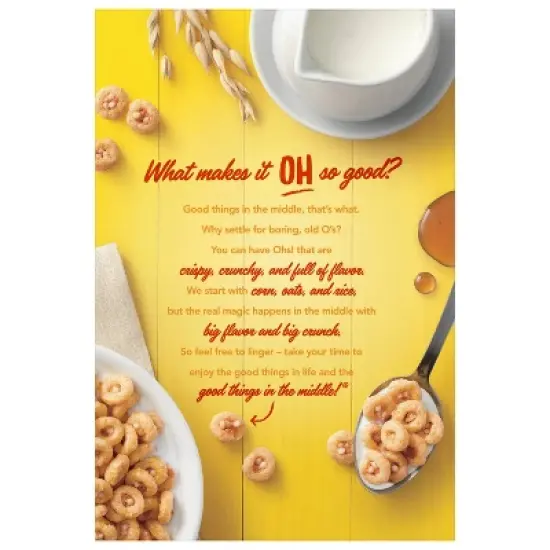 Post Honey Oh's Breakfast Cereal image {1}