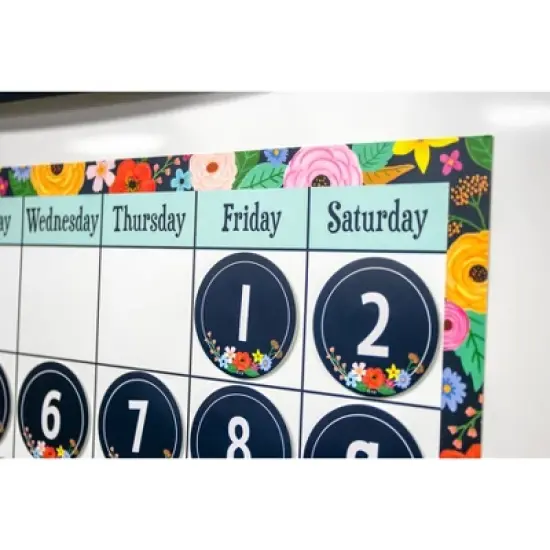 Teacher Created Resources&reg; Wildflowers Calendar Chart, 17" x 22", Pack of 6 image {2}