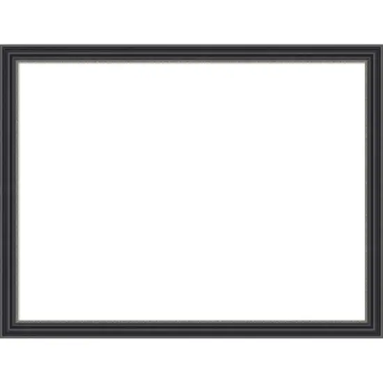 Amanti Art Stylish Black Framed Dry Erase Magnetic Board image {12}