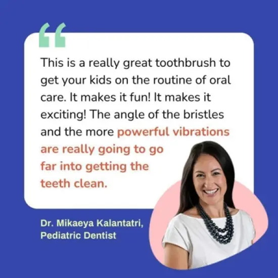 Autobrush Danny The Dinosaur Kids' Electric Toothbrush image {3}