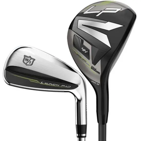 Wilson Staff Launch Pad 2 4-PW Hybrid Irons Evenflow Graphite A Flex image {3}
