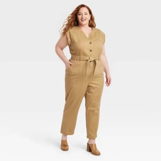Women's Short Sleeve Jumpsuit - Knox Rose&trade; image {4}