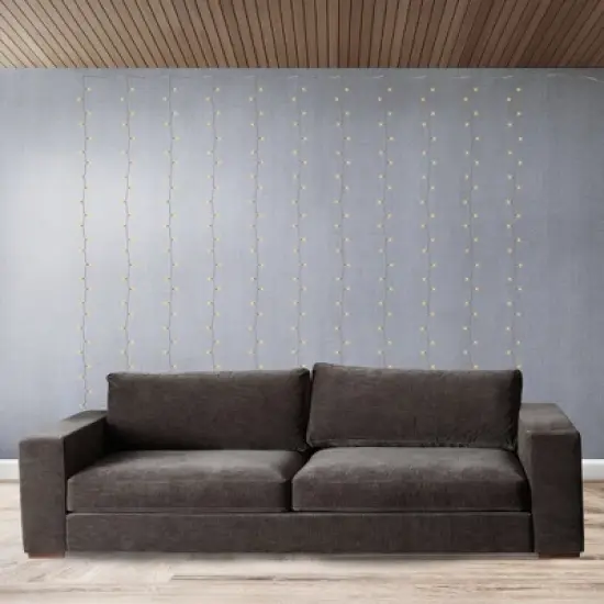 LumaBase Electric LED Curtain Lights - Warm White image {2}