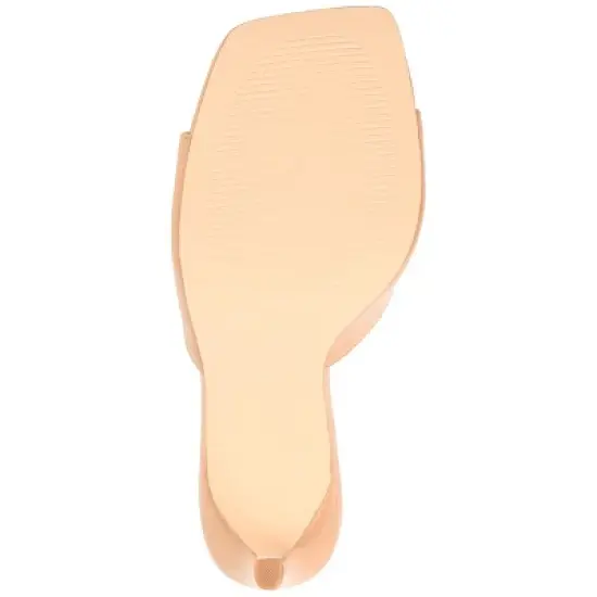 Journee Collection Womens Marlowe Tru Comfort Foam Open Toe High Stiletto Pumps Mocha 11 image {4}