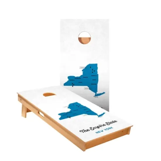 Skips Garage Empire State Cornhole Boards - ACA Star Series image {1}
