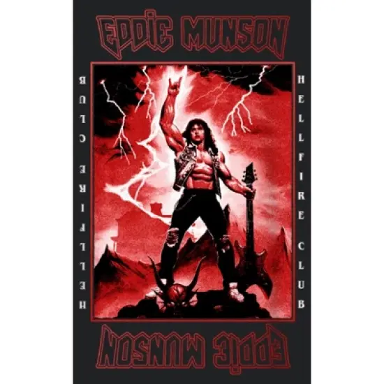 Women's Stranger Things Rockstar From Hellfire Club Eddie Munson Racerback Tank Top image {1}