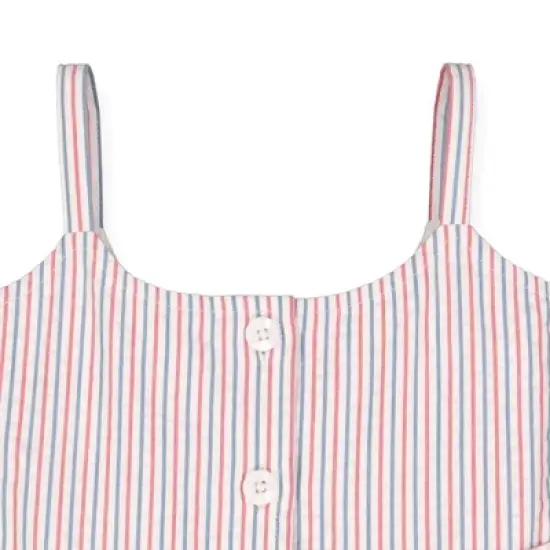 Hope & Henry Girls' Button Front Sun Dress, Toddler image {1}