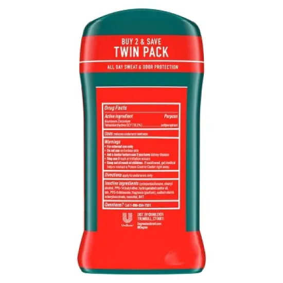 Degree Men Sport 48-Hour Antiperspirant & Deodorant Stick - 2.7oz/2ct image {1}