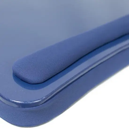 Sofia + Sam All Purpose Lap Desk Bed Table with Memory Foam - Blue image {3}