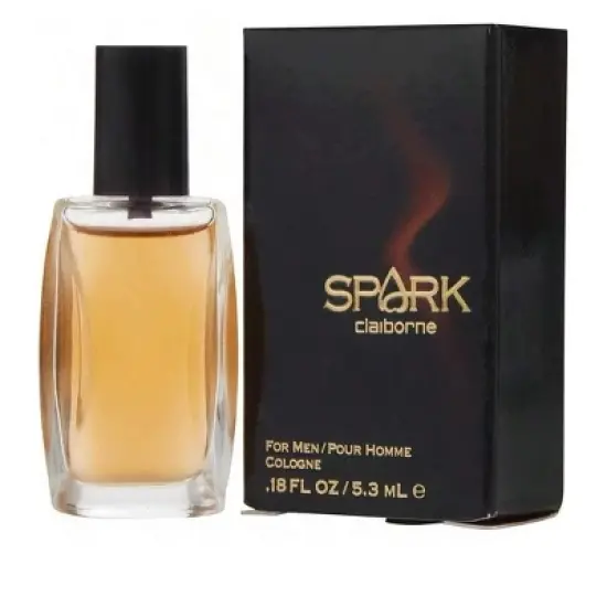 Spark By Liz Claiborne Men Cardamom, Pepper, Rum, Honey, Cognac Cologne 0.18 Oz Mini image {1}