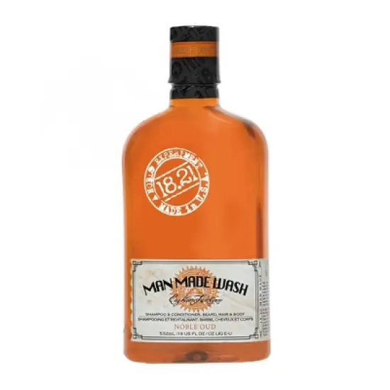 18.21 Man Made Noble Oud 3-in 1 Mens Shampoo+Conditioner+Body Wash, 18 oz image {11}