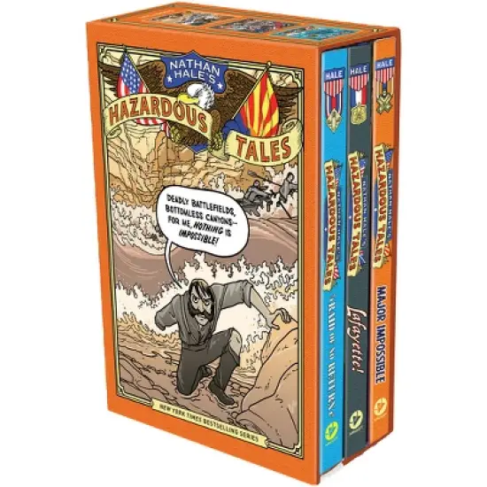 Nathan Hale's Hazardous Tales Third 3-Book Box Set - (Hardcover) image {1}