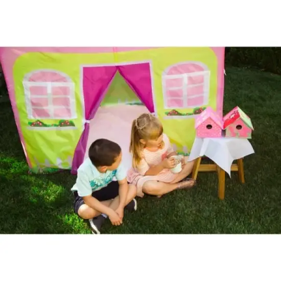 Pacific Play Tents Cottage House Kids Play Tent 58" x 48" image {9}