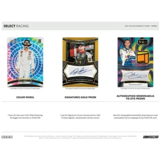 2025 Panini Select NASCAR Racing Hobby Box image {3}