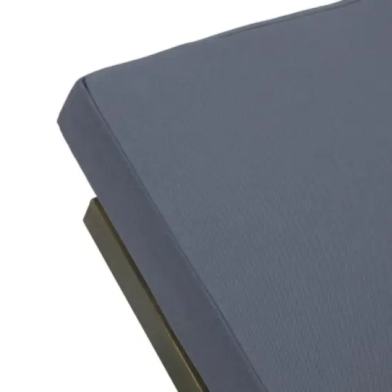 GDFStudio Alhambra Outdoor Acacia Wood Armless Adjustable Chaise Lounges with Cushion (Set of 2) image {6}