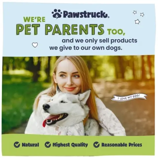 Pawstruck Natural Beef Collagen Braids for Dogs - Tough Long Lasting Alternative to Traditional Rawhide image {7}