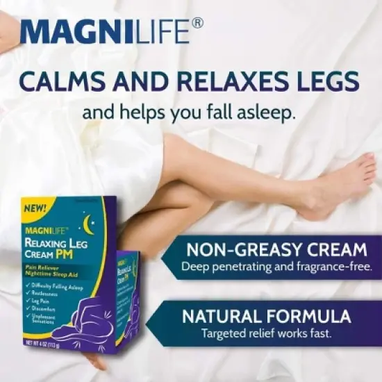 Magnilife Relaxing Leg Cream 4 Oz image {3}