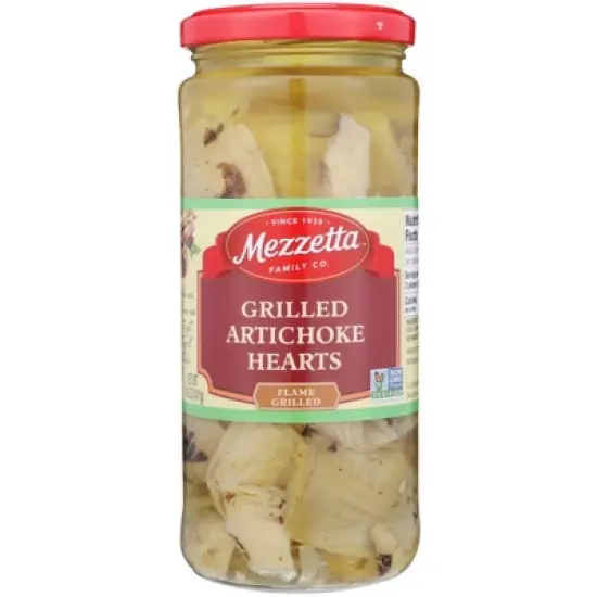 Mezzetta Grilled Artichoke Hearts - Case of 6 - 14.5 oz image {1}