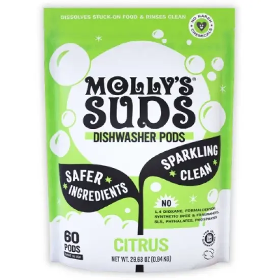 Molly's Suds Dish Pods - Citrus - 60ct image {7}