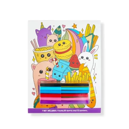 Complex Coloring Book with Markers Sweet Treat - Bullseye's Playground&trade; image {3}