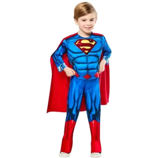 DC Comics Boys' Superman Halloween Costume Jumpsuit Blue image {5}