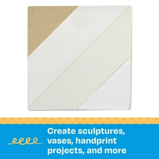 Sax Low Fire Earthenware Clay, White, 50 Pounds image {1}