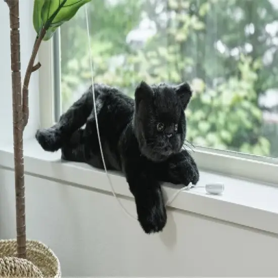 Bearington Collection Plush Stuffed Animal Black Cat, 15" image {1}