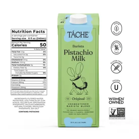 Tache Non-Dairy Pistachio Milk image {3}