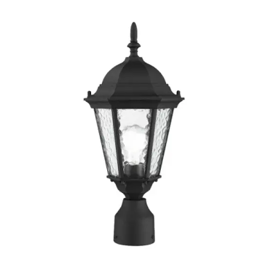 Livex Lighting Hamilton 1 - Light Post Light in  Textured Black image {1}