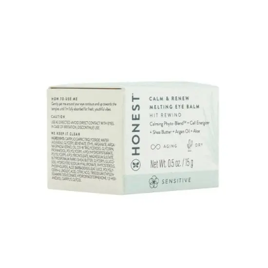 Honest Beauty Calm & Renew Melting Eye Balm with Calming Phyto-Blend - 0.5oz image {3}