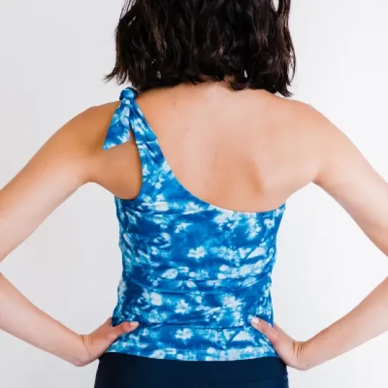 Calypsa Womens Layla Crop Swim Top image {8}