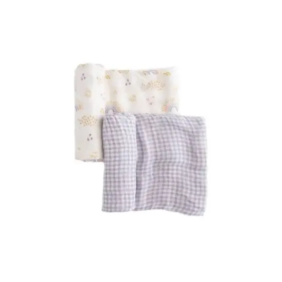 Little Unicorn Deluxe Muslin Swaddle Blanket - 2pk image {10}