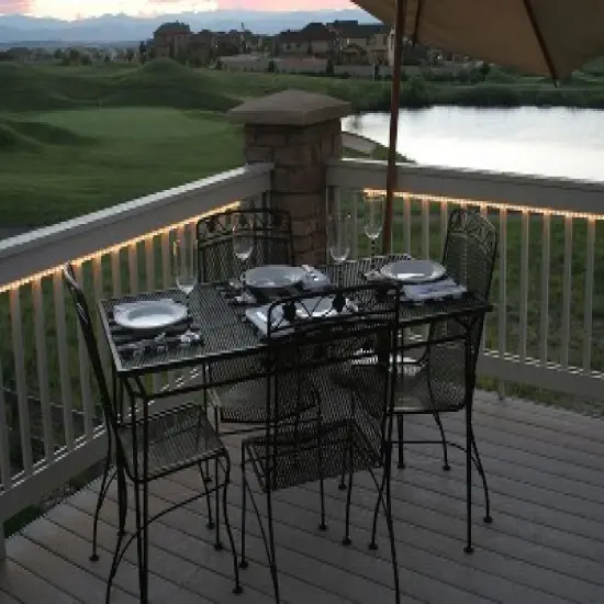 Novelty Lights LED Rope Light Spool, 1/2" Diameter,  Customizable, 150 Feet image {1}