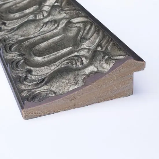 Amanti Art Silver Luxor Framed Dry Erase Magnetic Board image {2}