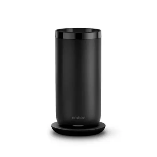 Ember 16oz Temperature Control Smart Tumbler Mug Slate Black: Stainless Steel, Hand Wash, Hot Beverages image {1}